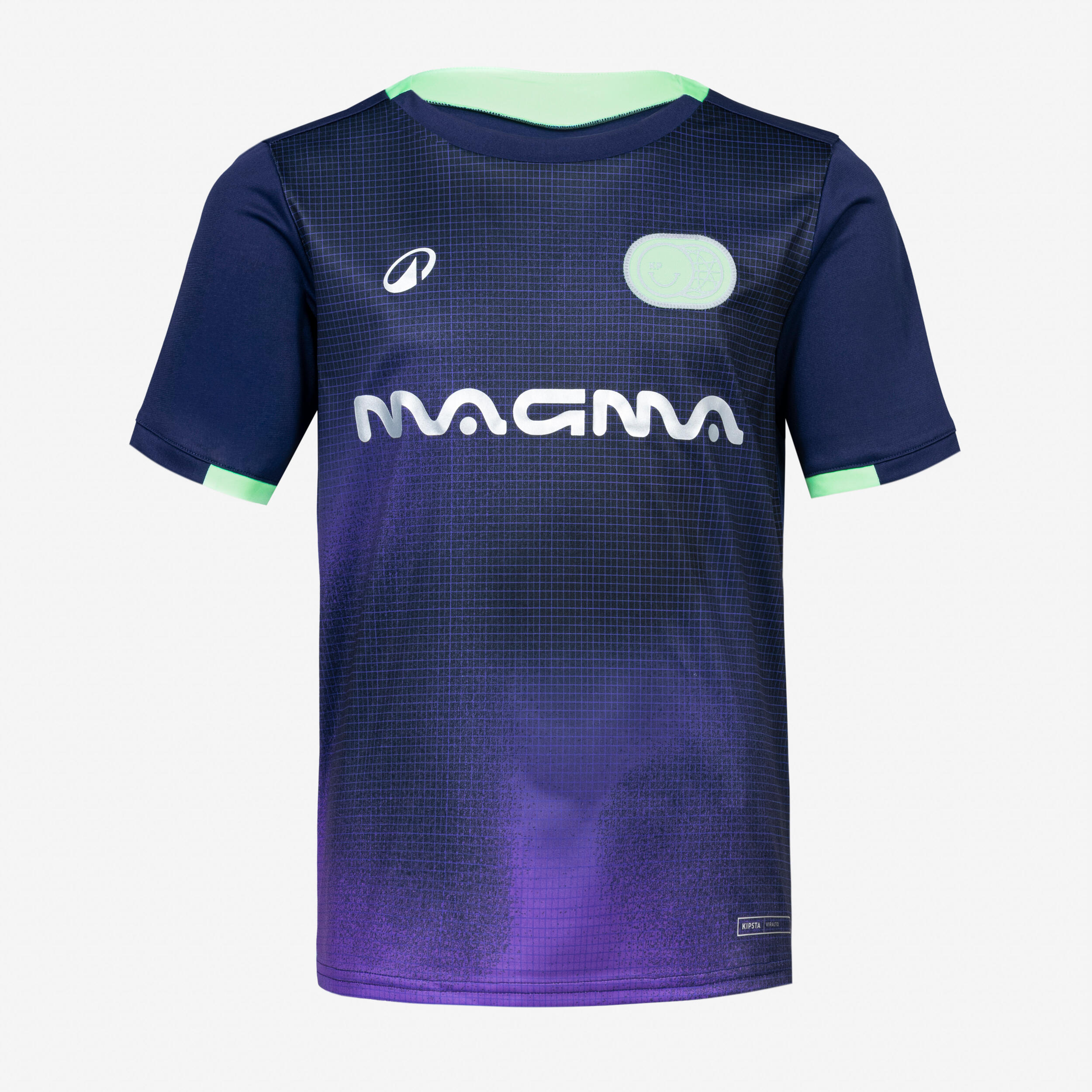 Kids' Short-Sleeved Soccer Jersey, Viralto Boreal - KIPSTA