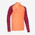 Sweat 1/2 Zip CLUB Wavy enfant pêche et bordeaux