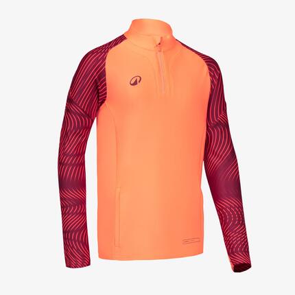 Sweat 1/2 Zip CLUB Wavy Enfant Marine et Vert
