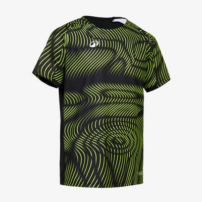 Maglia calcio bambino CLUB Wavy bianco-nero