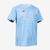 Maillot de football CLUB Wavy Bleu clair et Blanc Junior