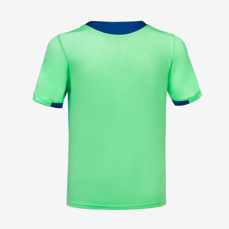 Футболка дитяча Viralto Club для футболу синя/зелена