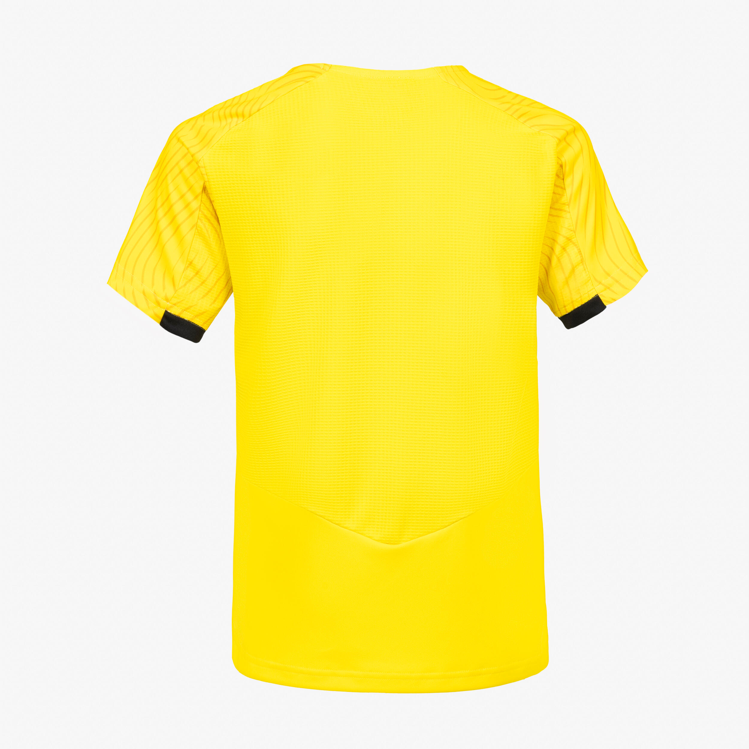 Maillot de football CLUB Wavy Jaune Junior 4/5