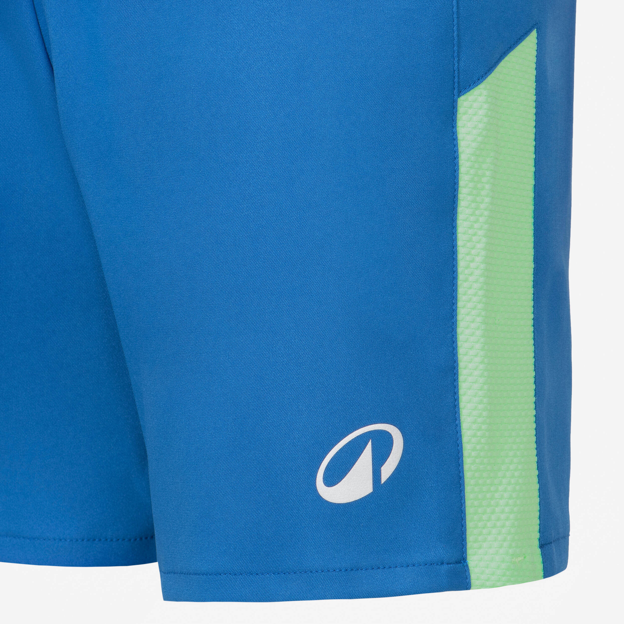 Kids' Football Shorts Viralto Kids - Blue/Green Stripe -  3