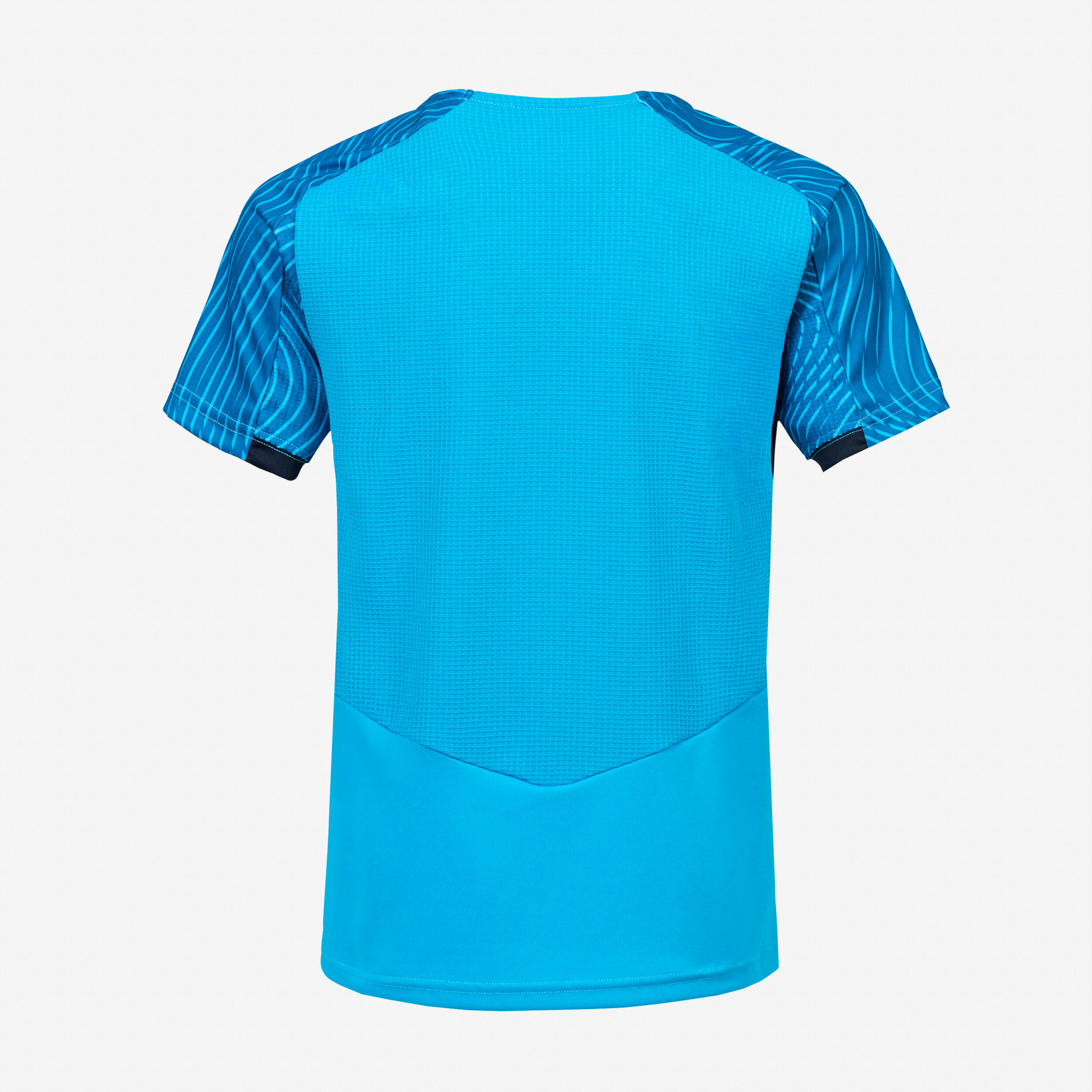 Maillot de football CLUB Wavy  Bleu foncé / Bleu clair Junior 4/5