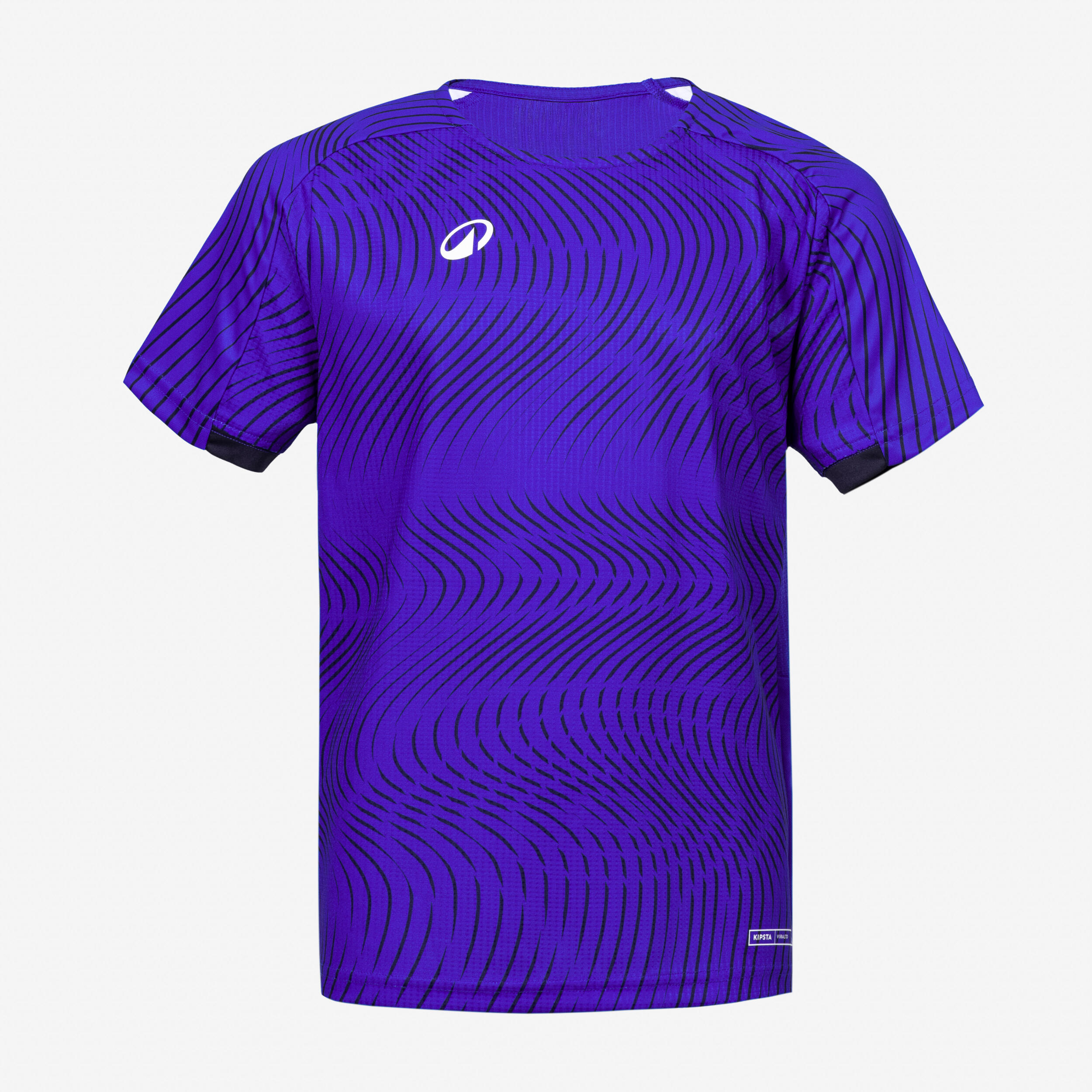 Maillot de football CLUB Wavy Bleu Junior 2/5