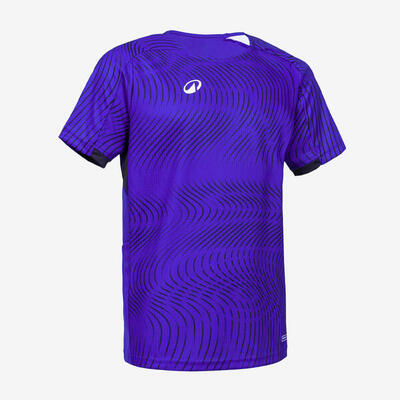 Maglia calcio bambino CLUB Wavy bianco-nero