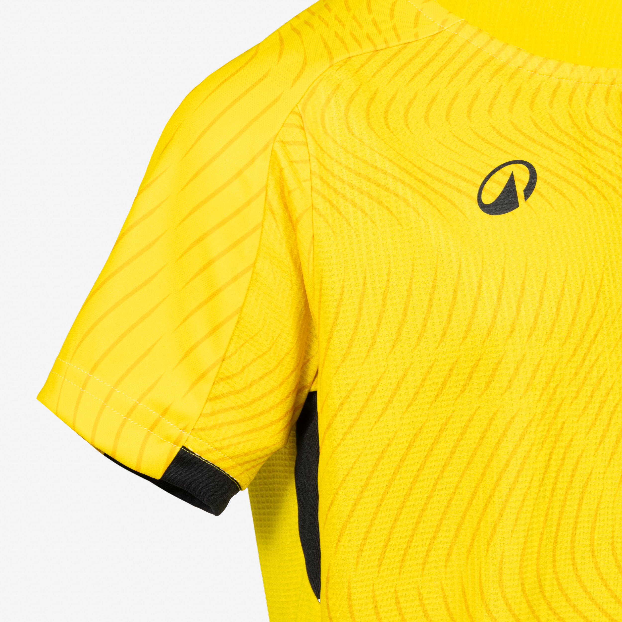 Maillot de football CLUB Wavy Jaune Junior 3/5
