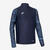 Sweat 1/2 Zip CLUB Wavy enfant bleu acier et bleu clair