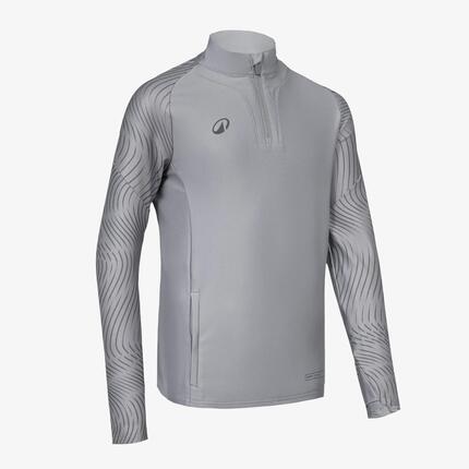 Sweat 1/2 Zip CLUB Wavy enfant Jaune académique et noir