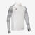 Sweat 1/2 Zip CLUB Wavy enfant blanc et noir