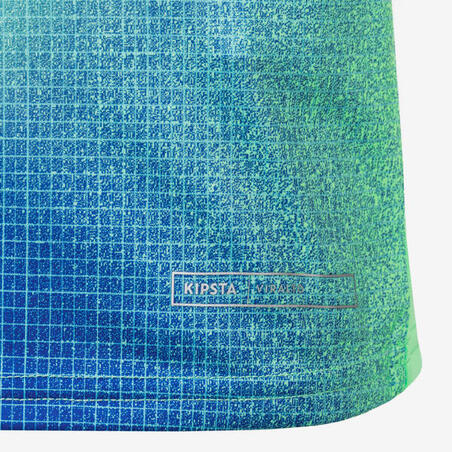 Футболка дитяча Viralto Club для футболу синя/зелена