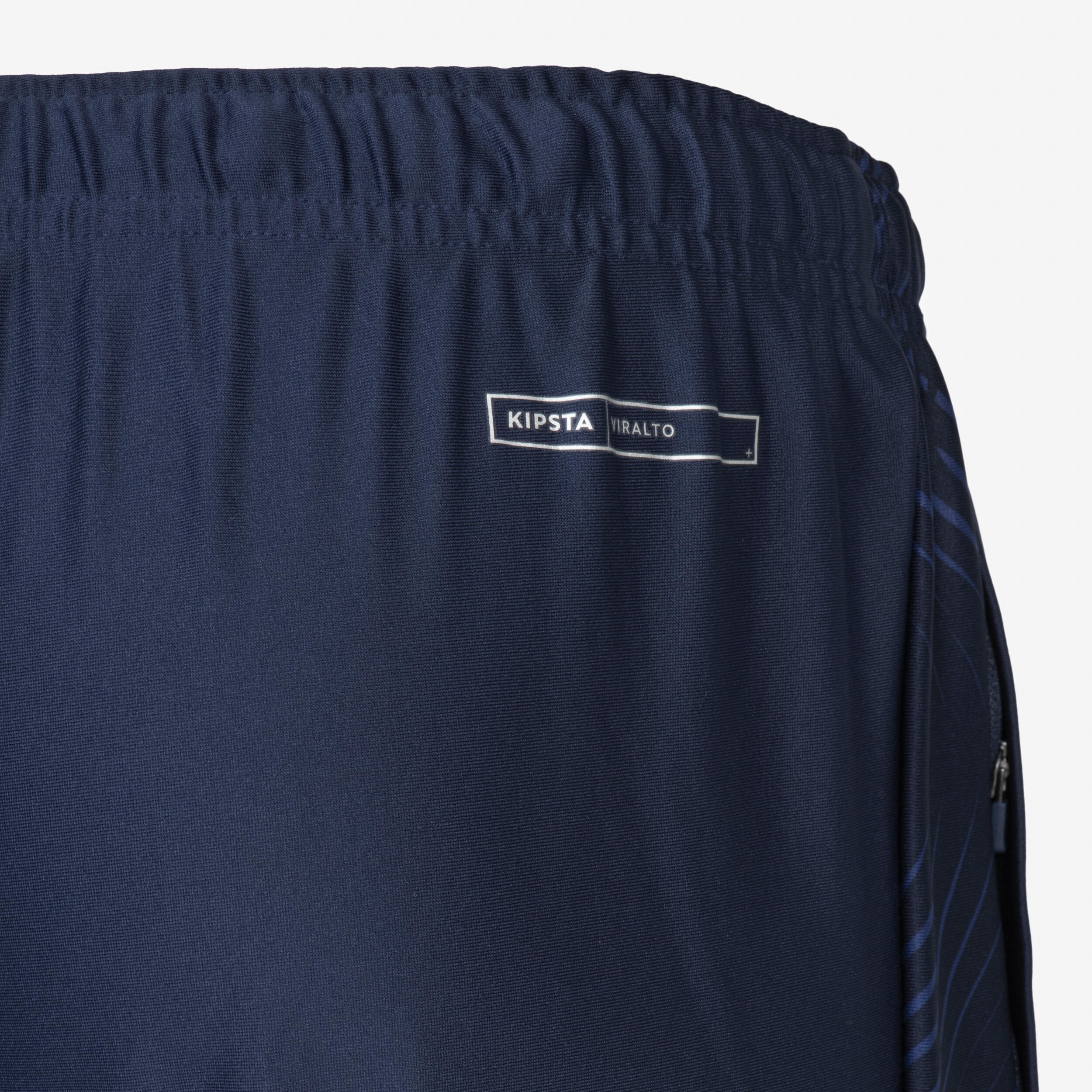 Pantalon d'entrainement de football adulte Viralto club wavy marine et bleu 5/5