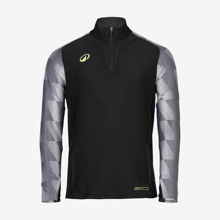 Кофта Viralto Dope для футболу для дорослих сіра/чорна