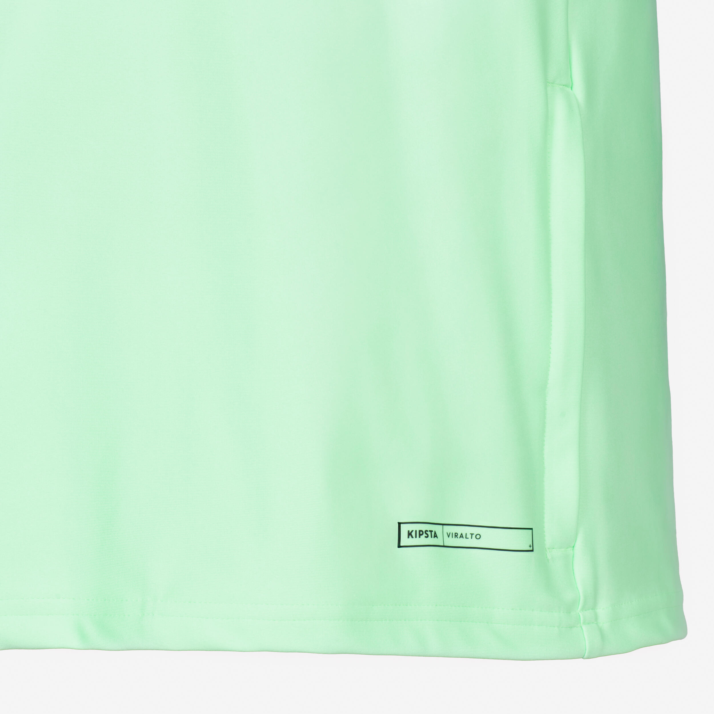 Sweat 1/2 zip VIRALTO WAVY club Vert fluo et noir 5/5