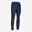 Pantaloni de antrenament de fotbal adulți Viralto club wavy bleumarin