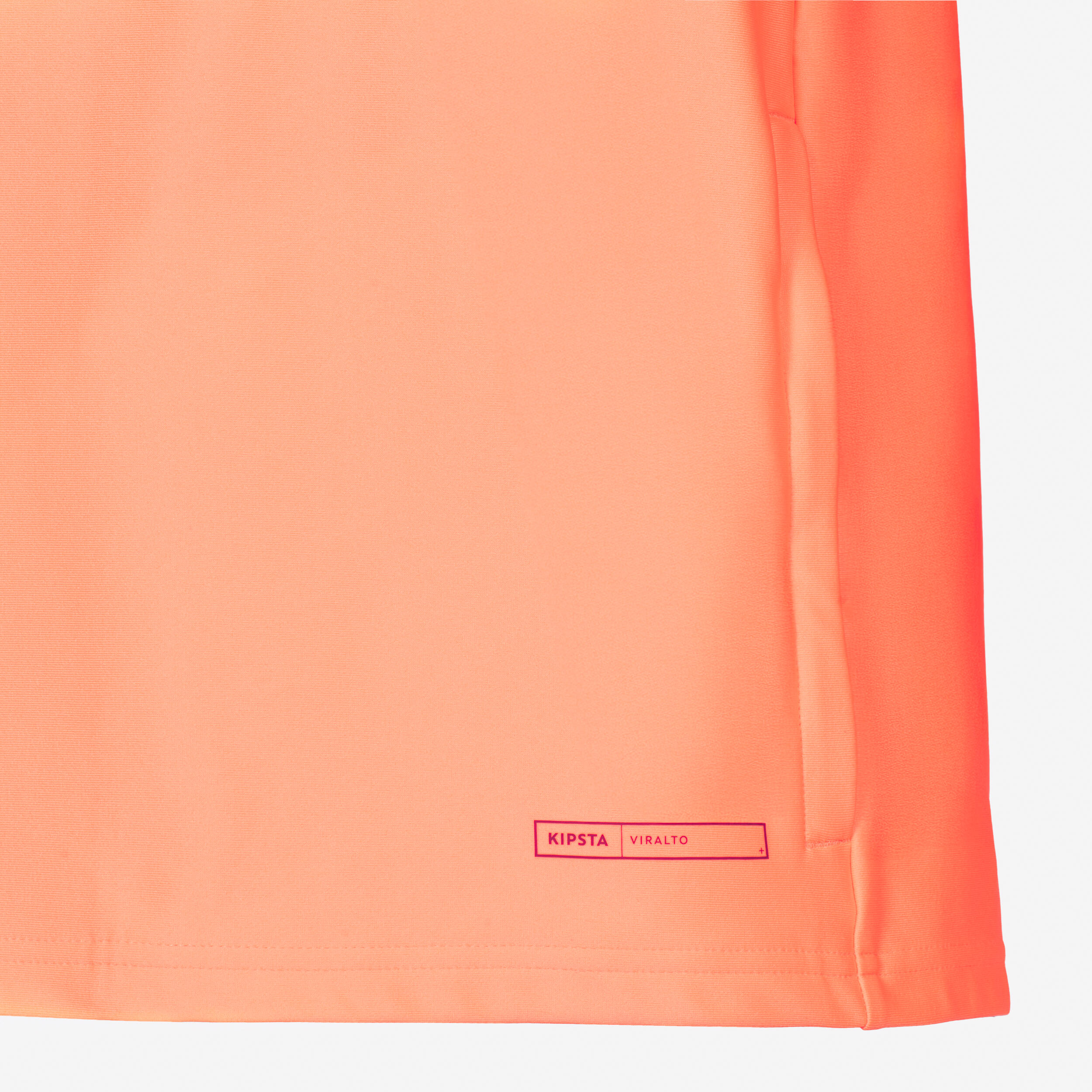Sweat 1/2 zip VIRALTO WAVY club pêche et cerise 5/5