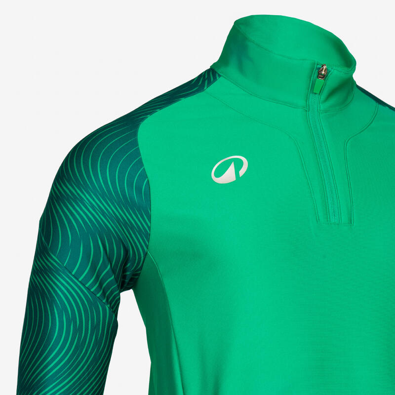 Bluză fermoar VIRALTO WAVY club Verde