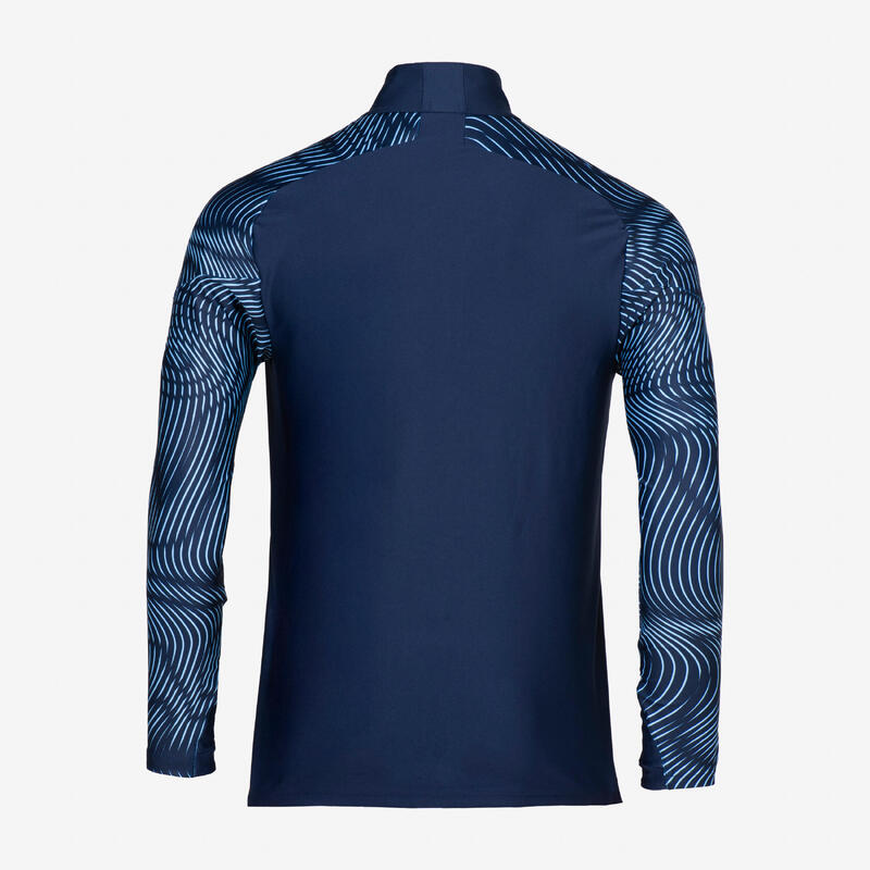 Bluză fermoar VIRALTO WAVY club albastru