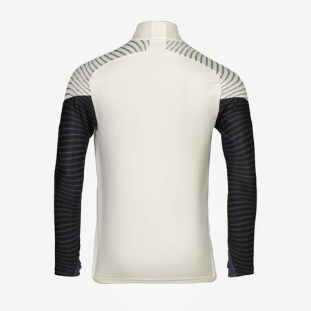 Кофта Viralto Ripples для футболу для дорослих світло-бежева/чорна