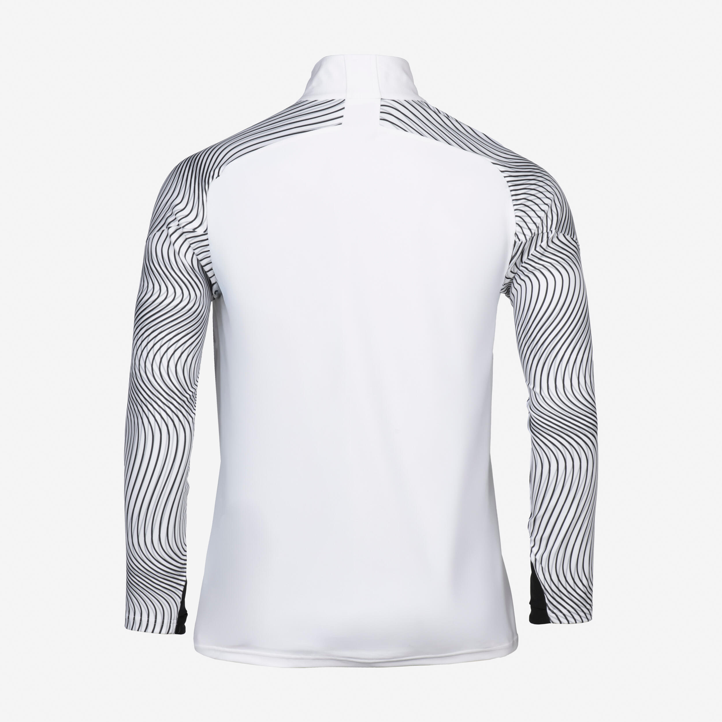 Sweat 1/2 zip VIRALTO WAVY club blanc 4/5