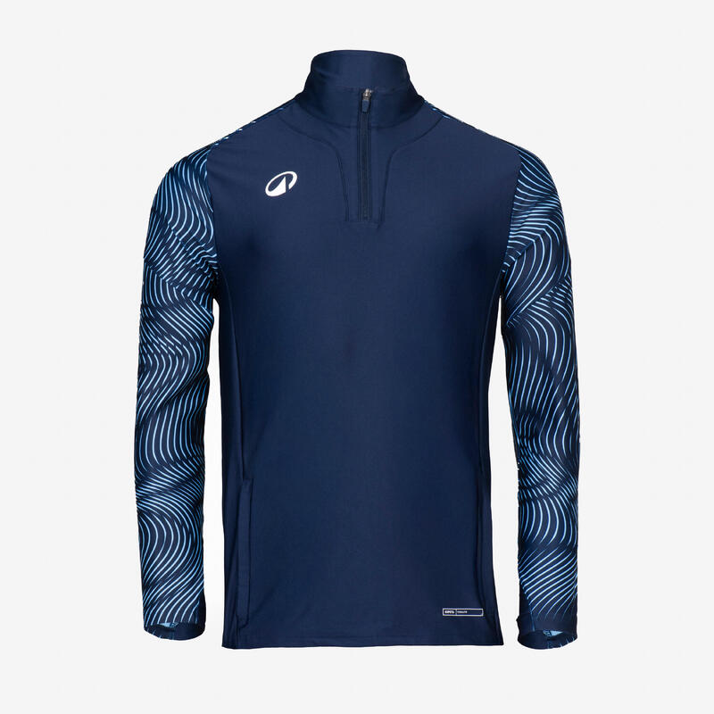 Bluză fermoar VIRALTO WAVY club albastru