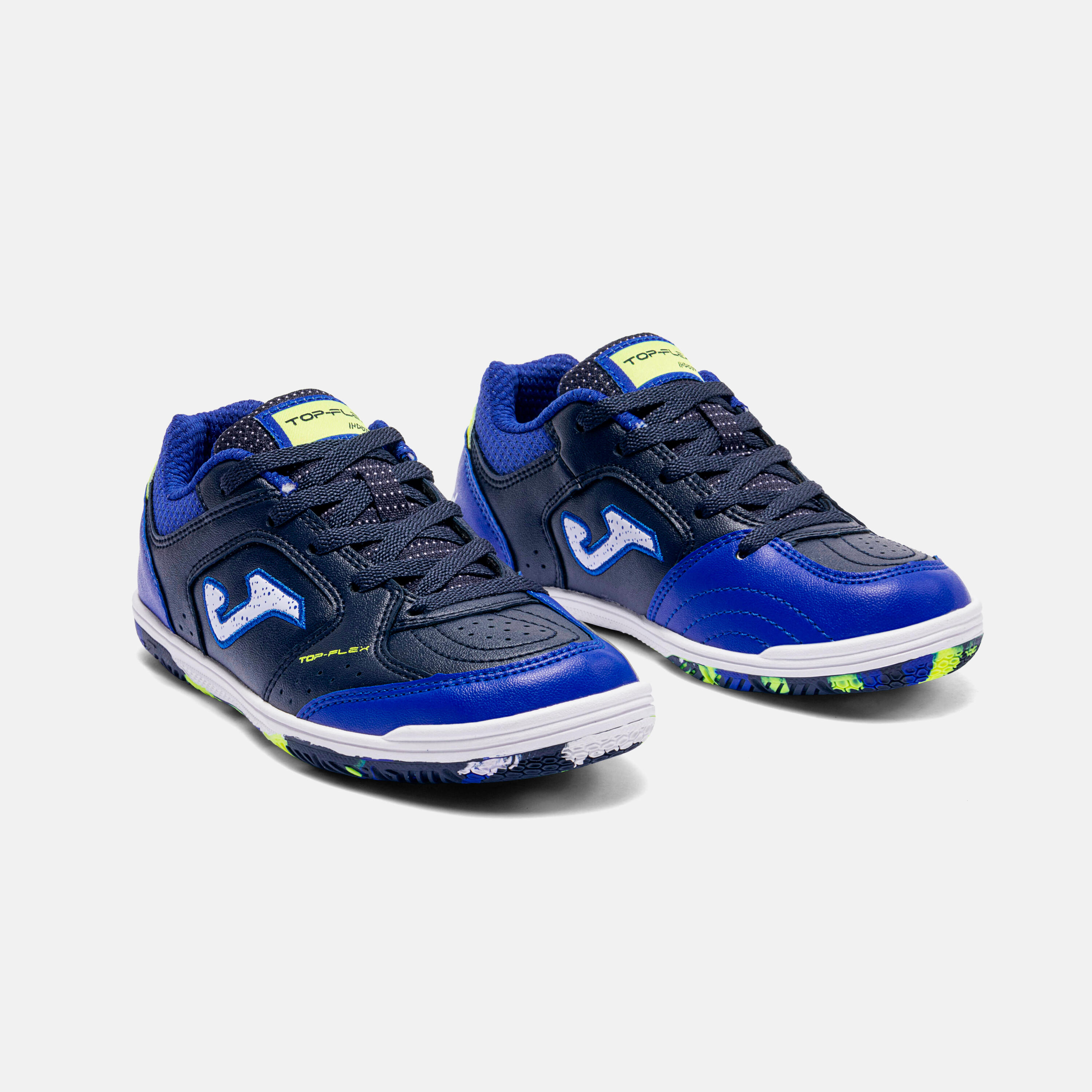 Schuhe Futsal Top Flex Kinder Blau 3/5