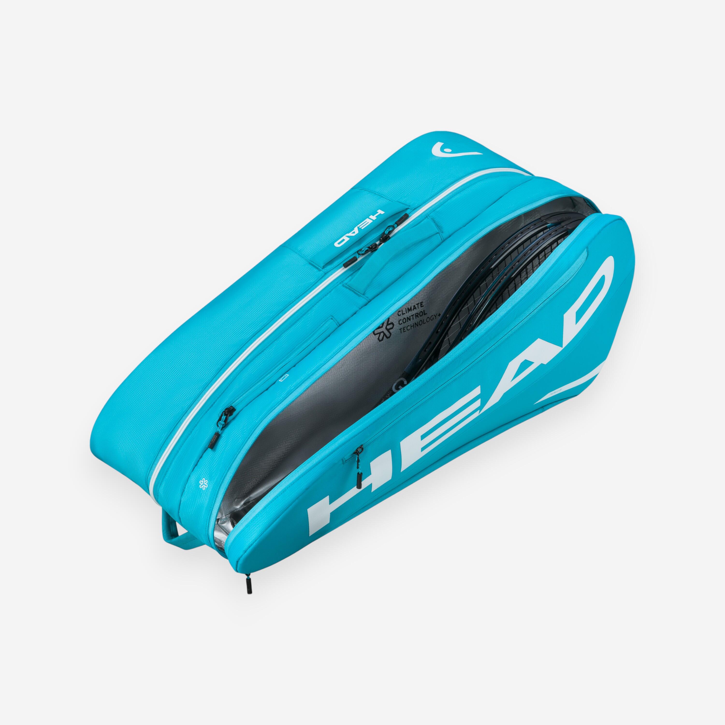 Sac de tennis 9 raquettes Head tour boom bleu 4/5