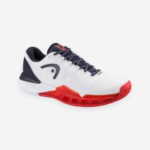 Zapatillas de tenis hombre multipista, Revolt Pro 5.0 Blanco Azul Rojo