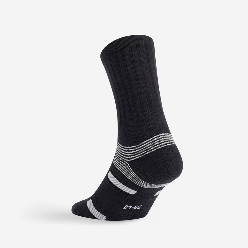 SAIIURV Lot De 6 Paires Chaussettes De Sport Rayées – Respirantes, Confortables En Coton, Unisexes Pour Tennis, Running, Fitness – Taille 36-40