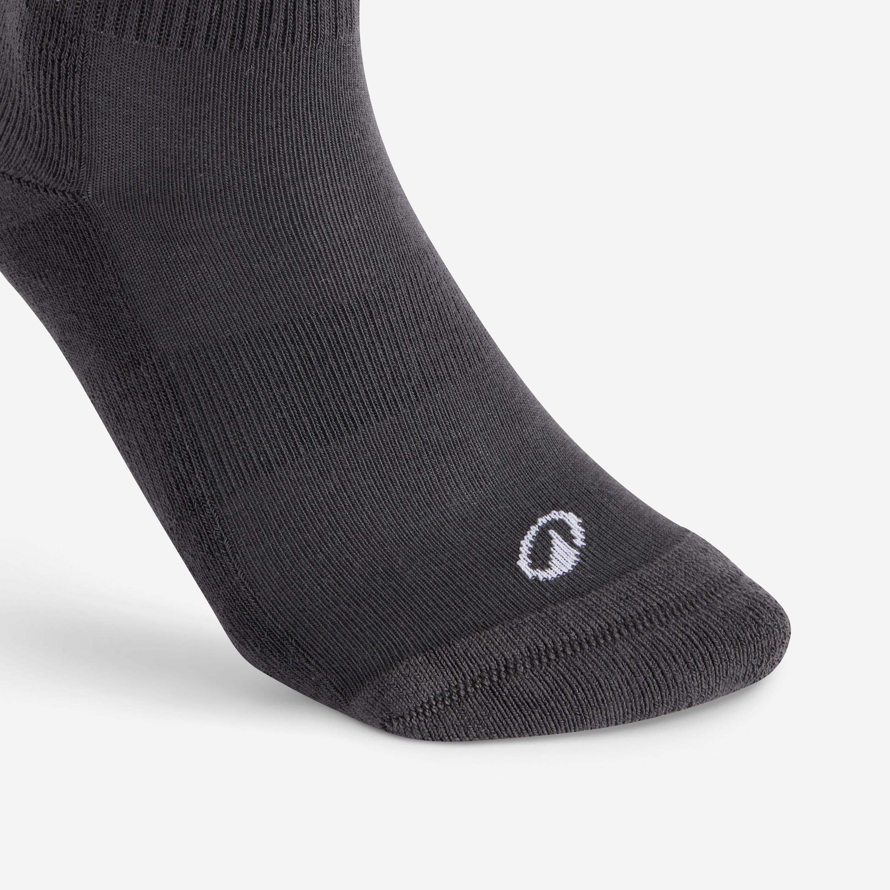 CHAUSSETTES DE SPORT HAUTES RS 300 NOIR EN LOT DE 4. 3/5