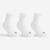 Chaussettes de sport hautes lot de 3 paires enfant, RS 100 blanc