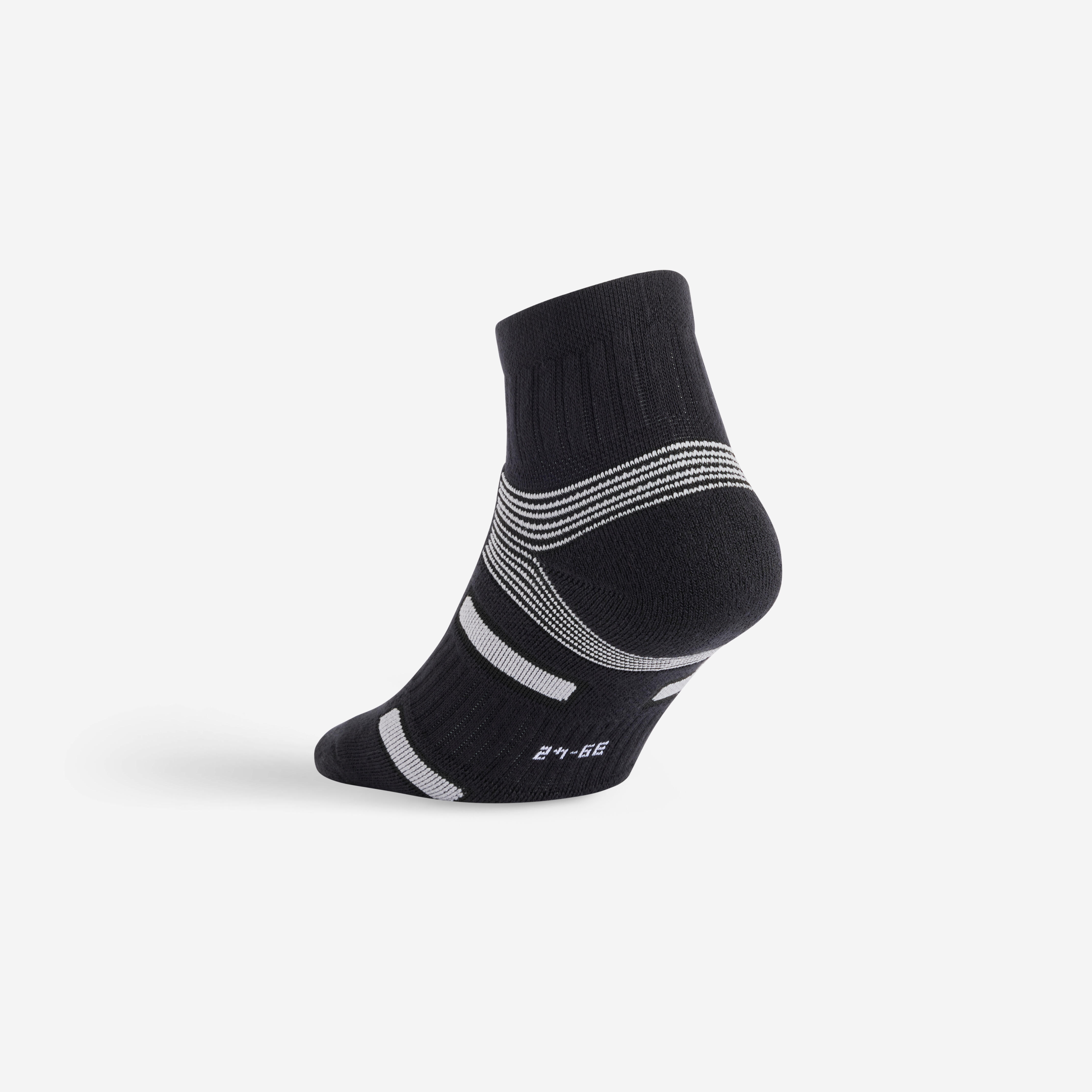 Chaussettes de tennis x3 - RS 560 noir/gris - ARTENGO
