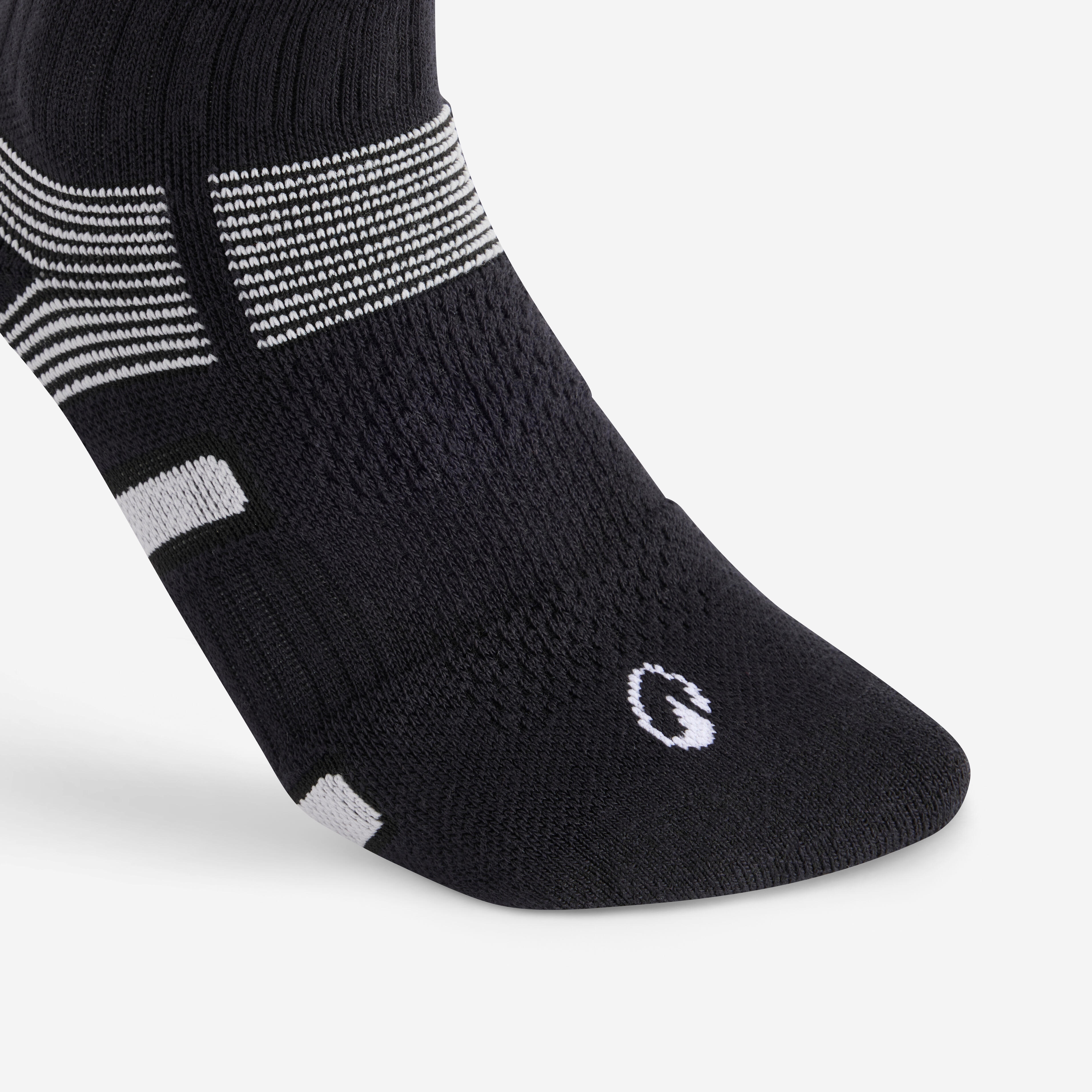 Chaussettes de tennis x3 - RS 560 noir/gris - ARTENGO