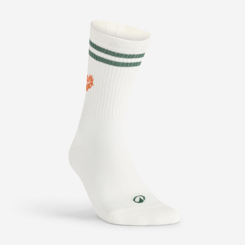 Șosete de sport lungi ediție specială, set de 2 perechi, RS300 alb