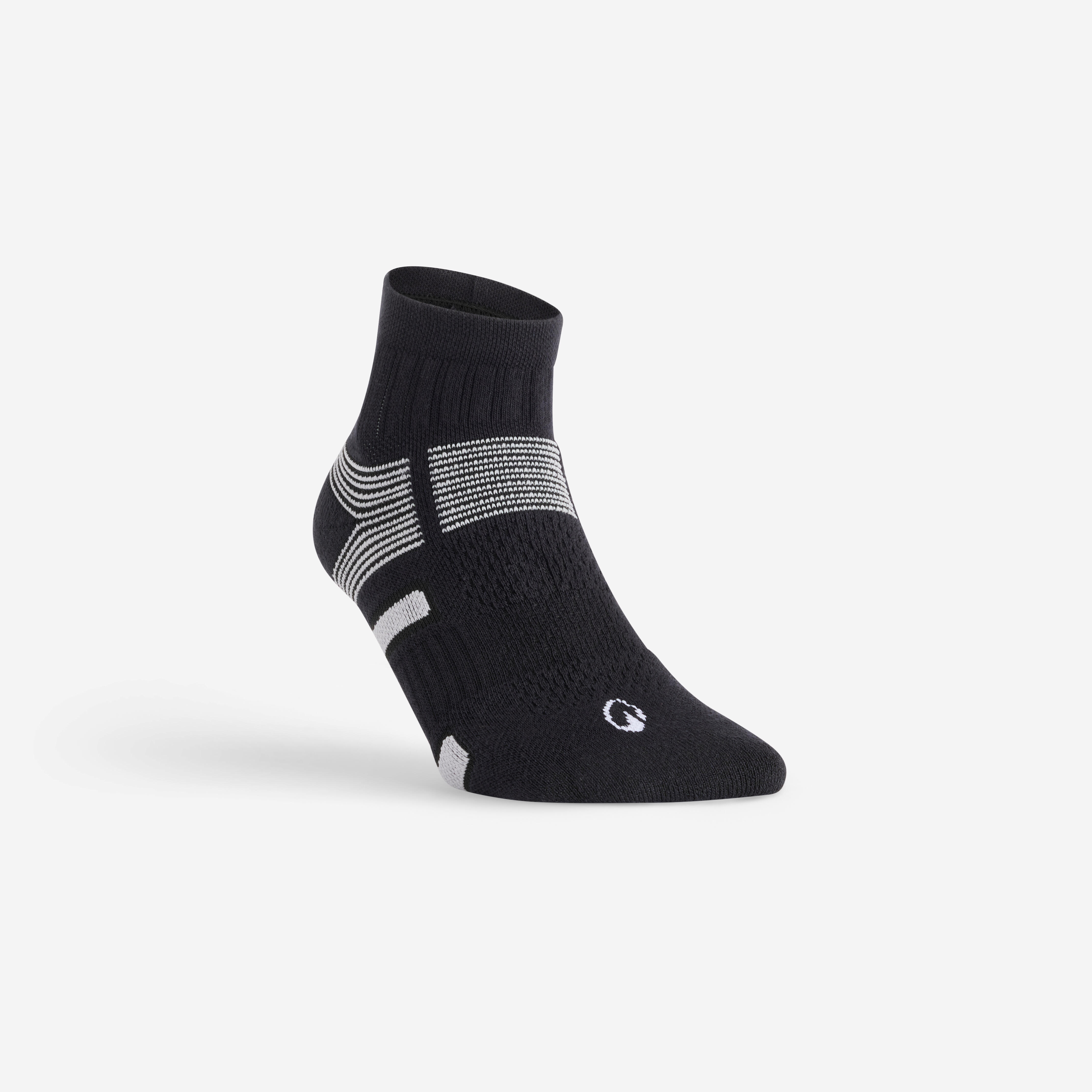 Chaussettes de tennis x3 - RS 560 noir/gris - ARTENGO