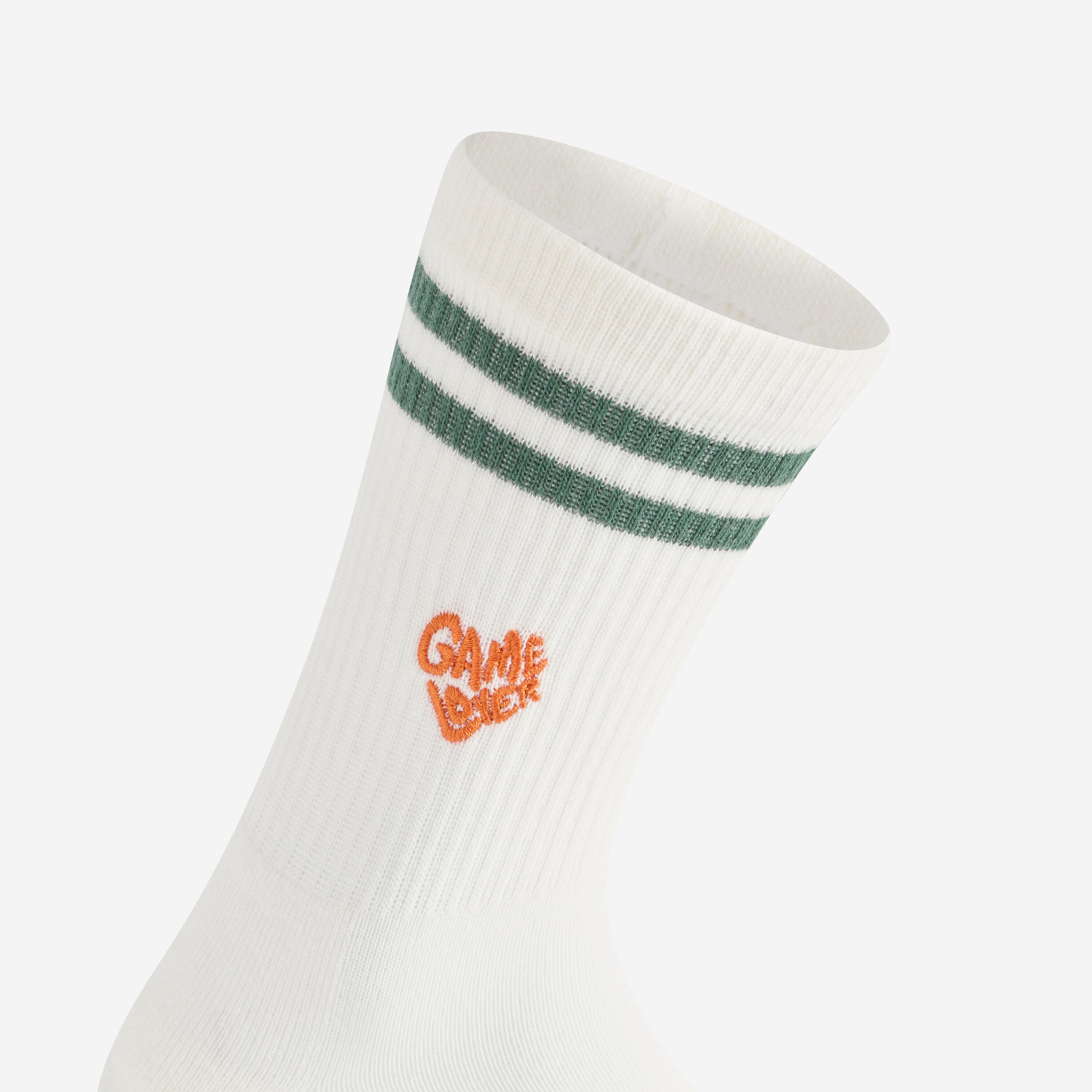 Chaussettes de sport hautes édition spéciale lot de 2 paires, RS300 blanc 3/5