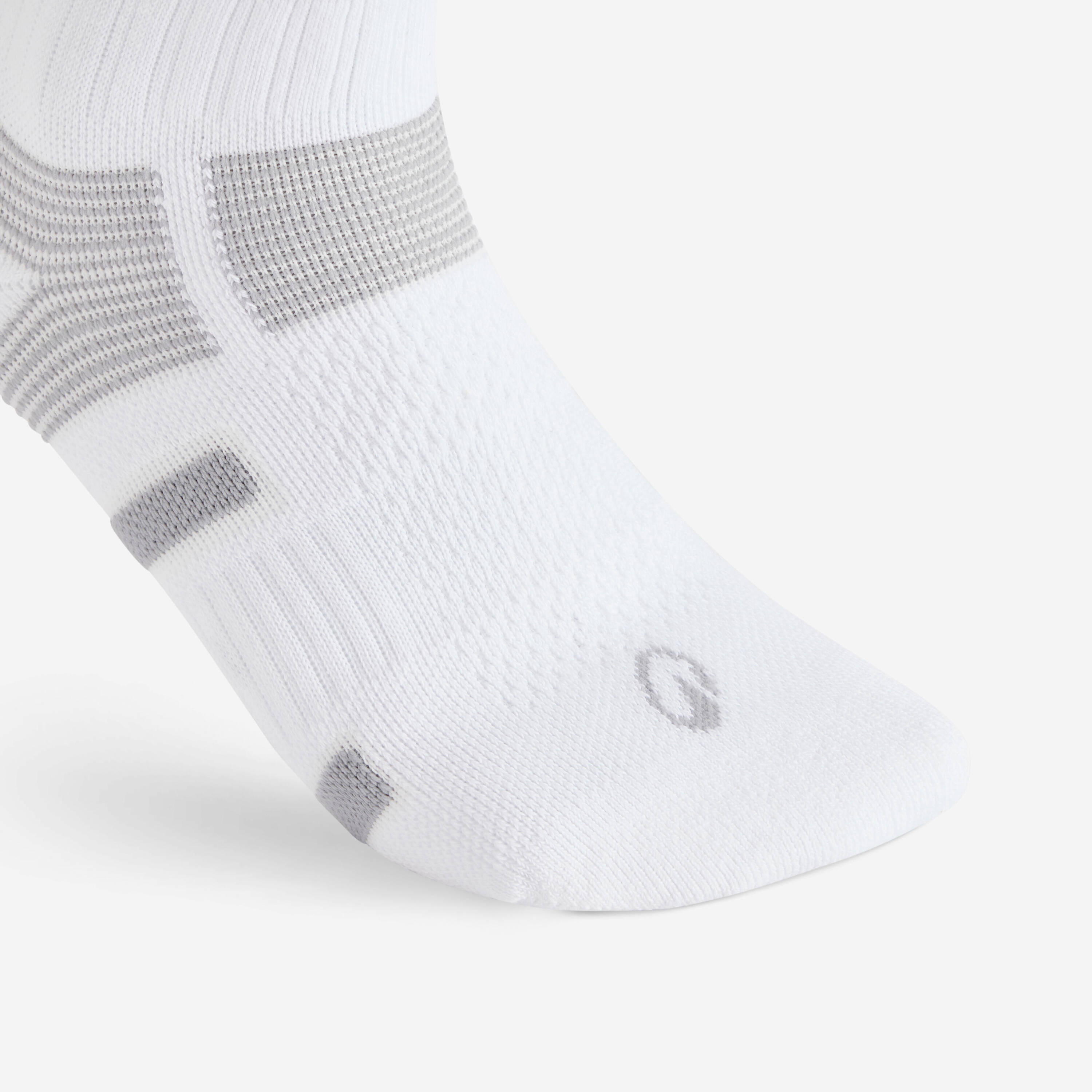 RS 560 Mid Sport Socks Tri-Pack - White/Grey -  4