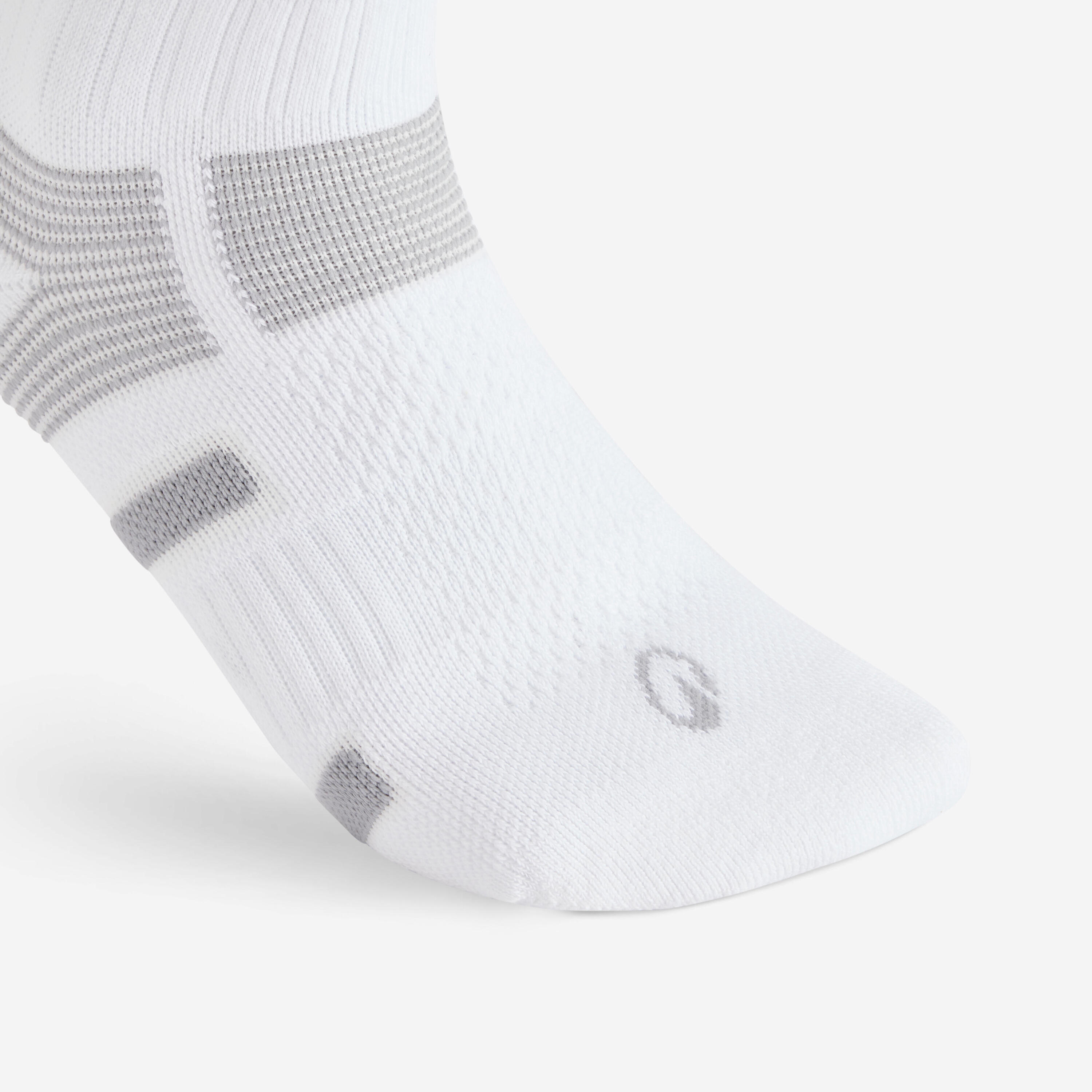 BAS DE SPORT MI-HAUTS ARTENGO RS 560 BLANC GRIS LOT DE 3 3/5