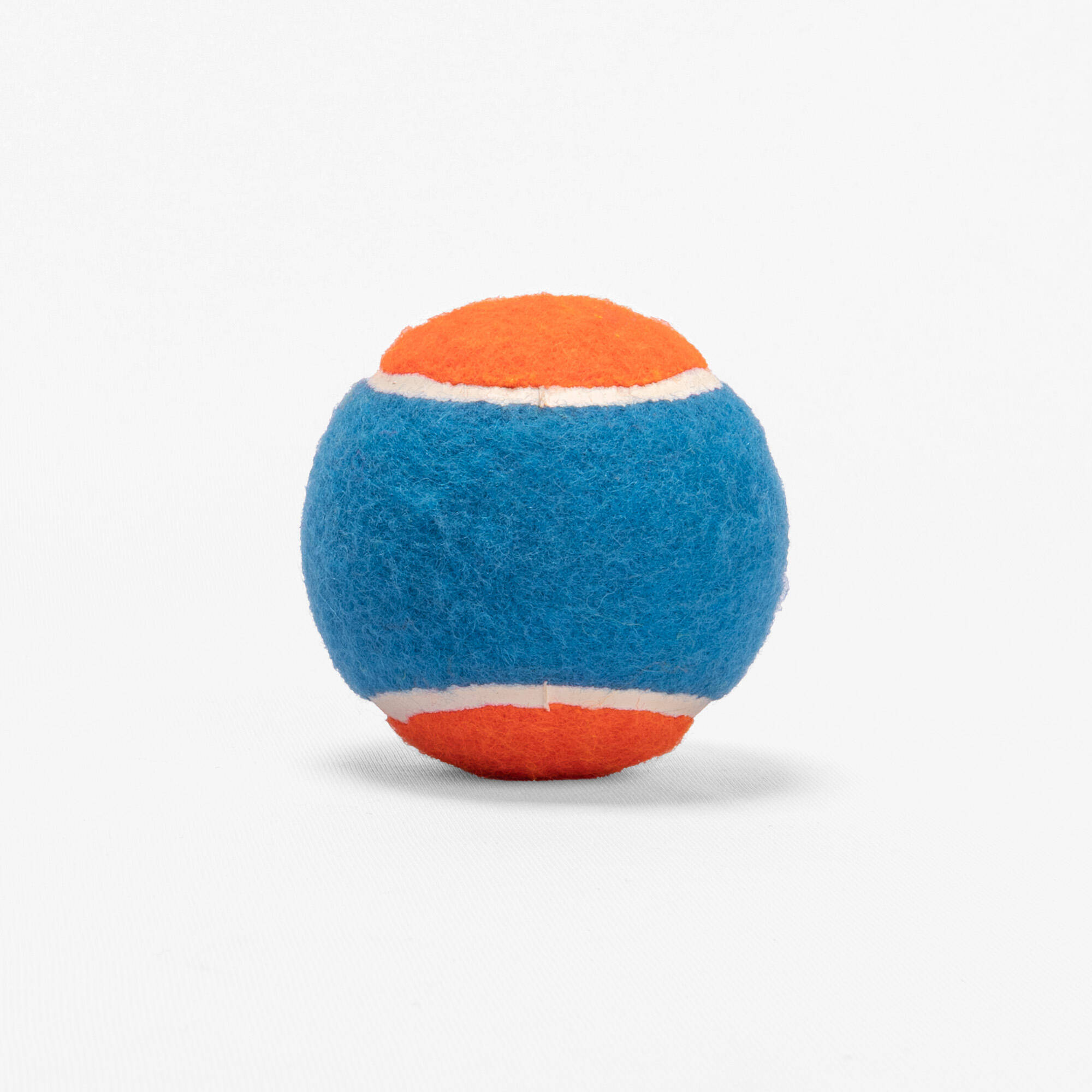 TENNIS BALL MEDIUM ORANGE BLUE -  2