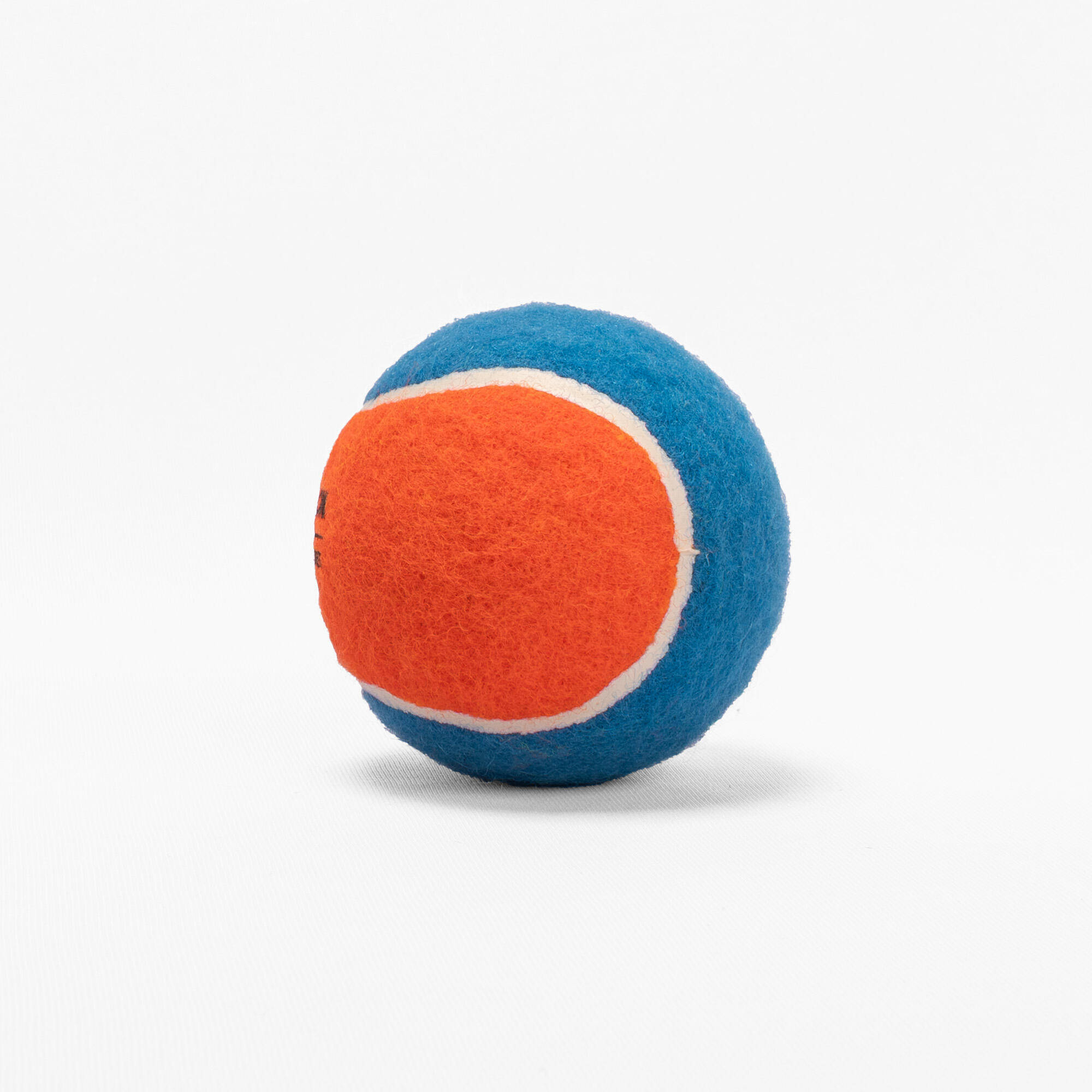 TENNIS BALL MEDIUM ORANGE BLUE -  3