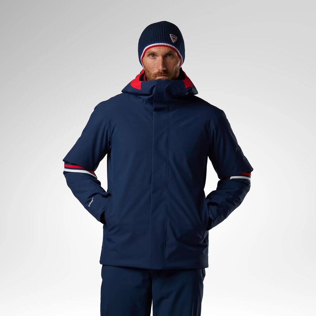 Skijacke Herren wasserdicht - Rossignol Strawpile marineblau