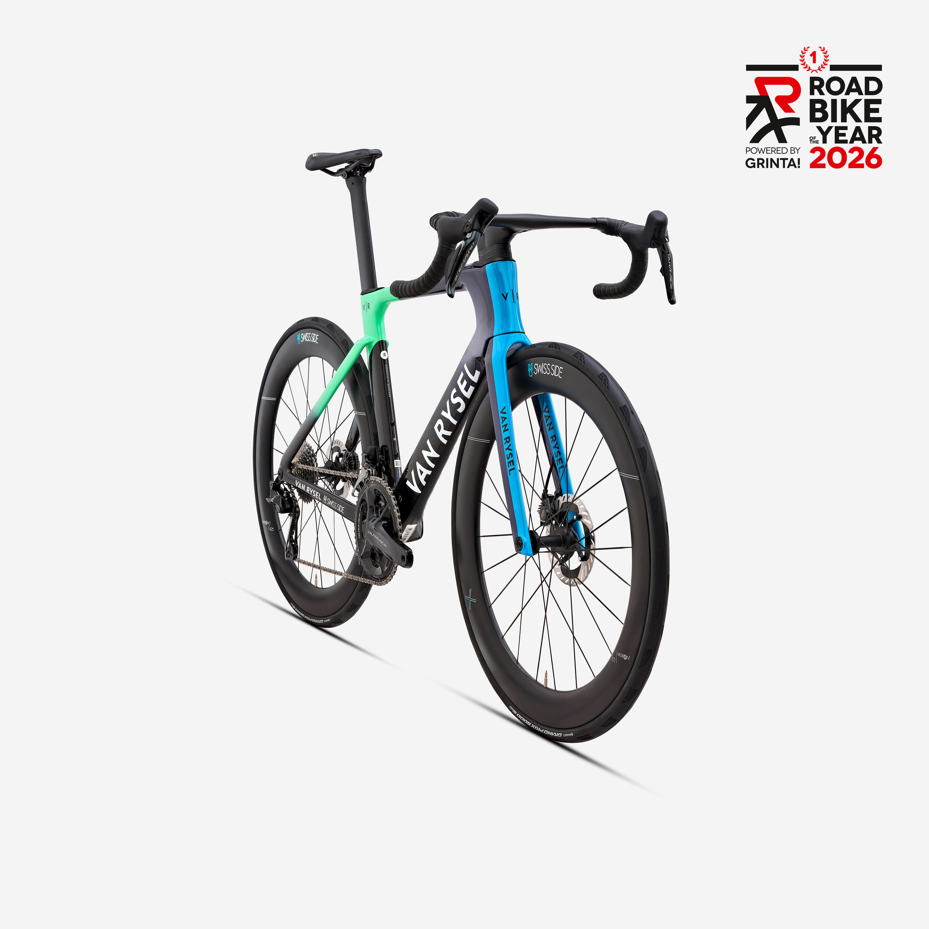 Racefiets Dura Ace Di2 12V RCR-F Pro Decathlon AG2R La Mondiale 2/18