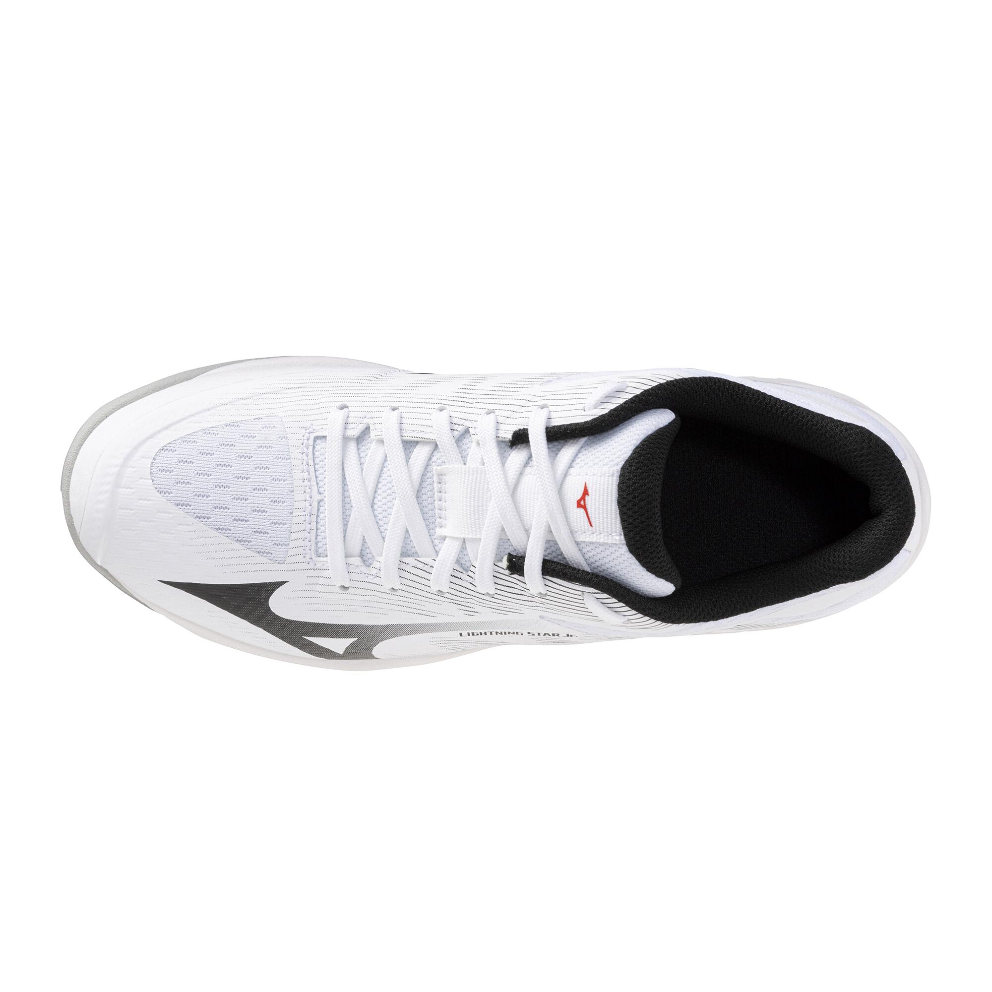 Scarpe pallavolo bambino LIGHTNING Z nere bianche 2/6