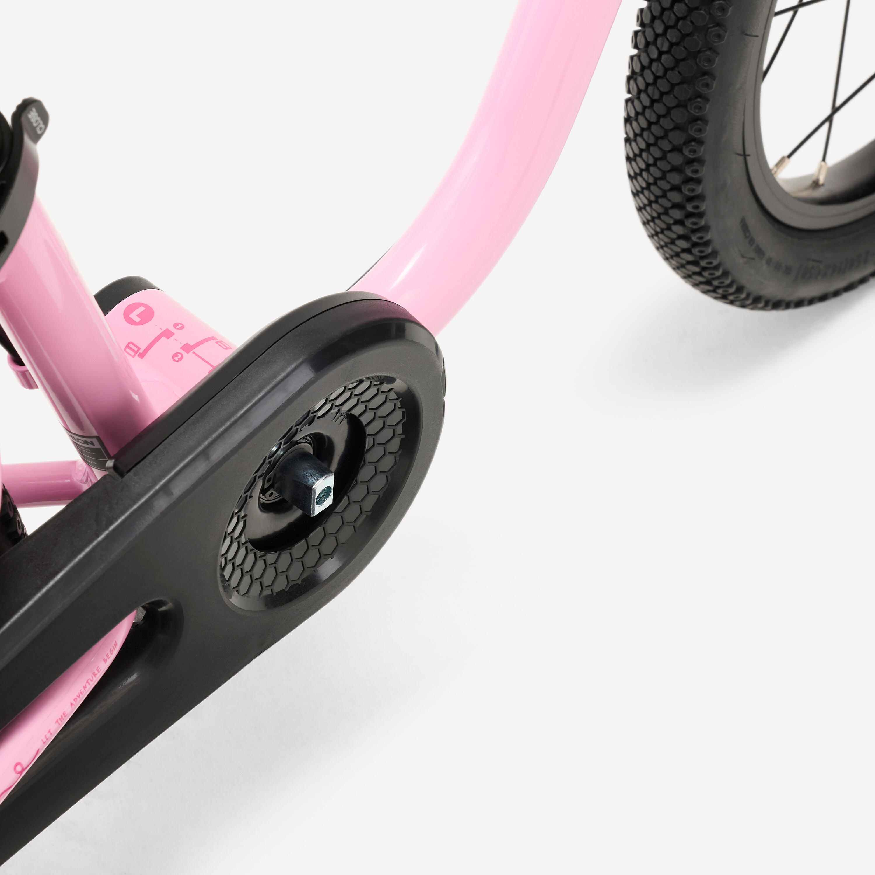Velo Kinder 2-in-1 Laufrad 3-5 Jahre 14 Zoll - Discover 900 rosa 3/12