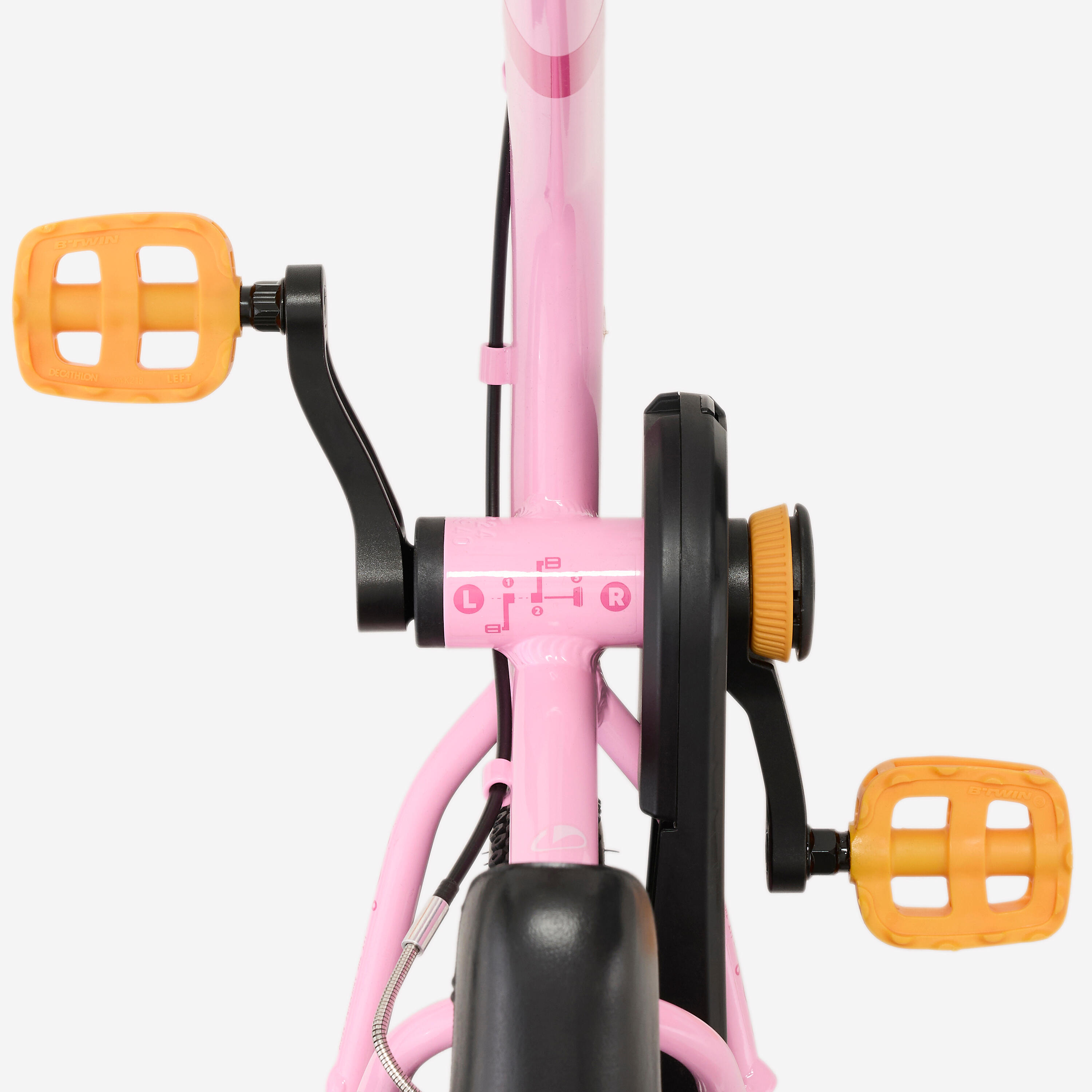 Velo Kinder 2-in-1 Laufrad 3-5 Jahre 14 Zoll - Discover 900 rosa 7/12