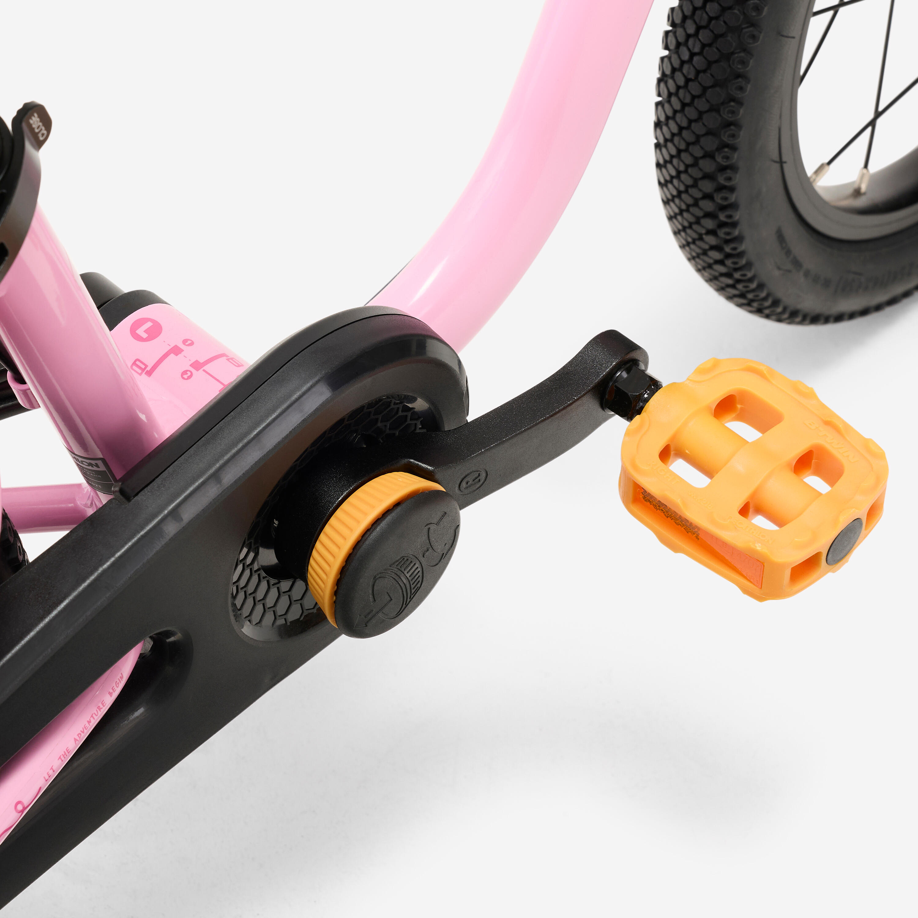 Velo Kinder 2-in-1 Laufrad 3-5 Jahre 14 Zoll - Discover 900 rosa 2/12