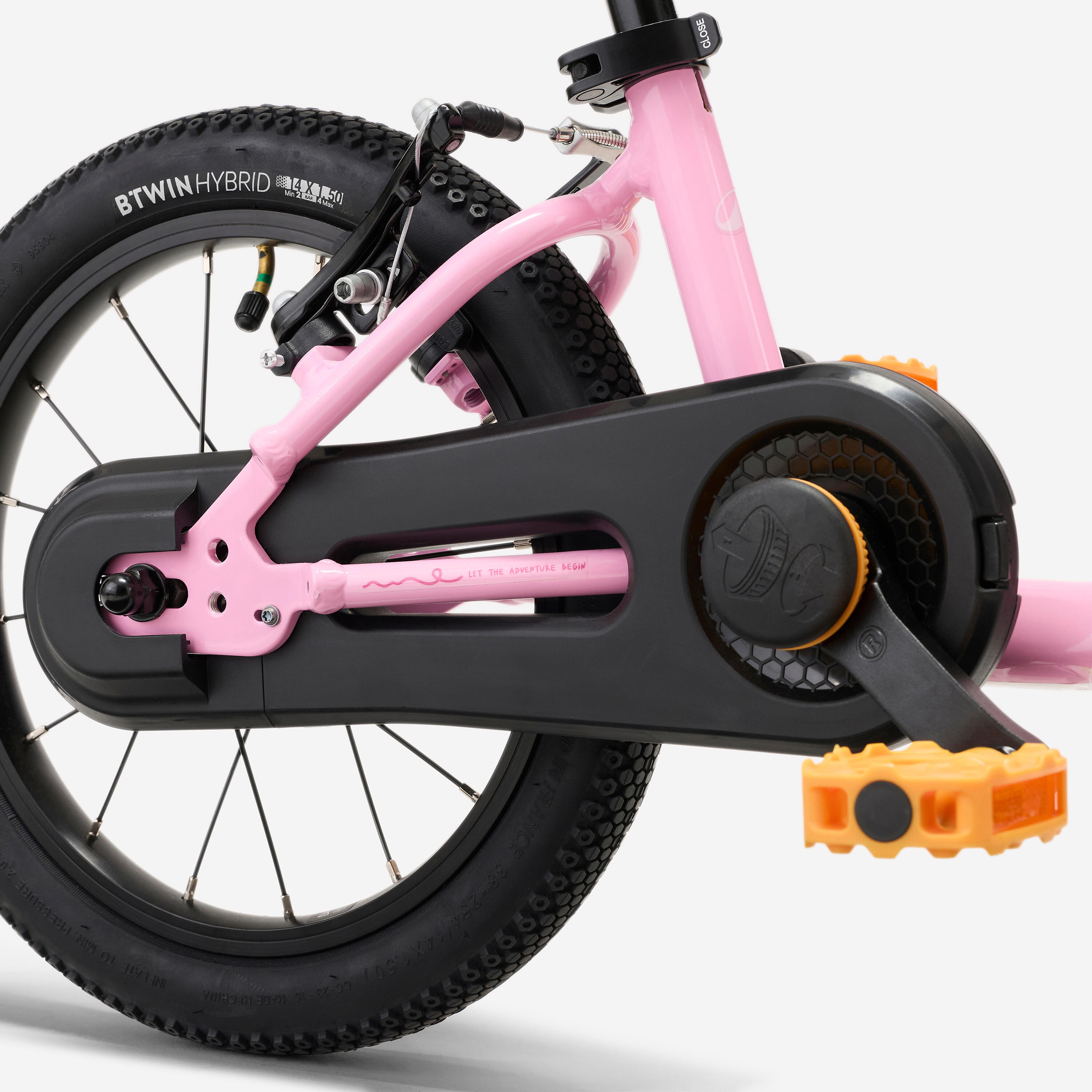 Velo Kinder 2-in-1 Laufrad 3-5 Jahre 14 Zoll - Discover 900 rosa 8/12