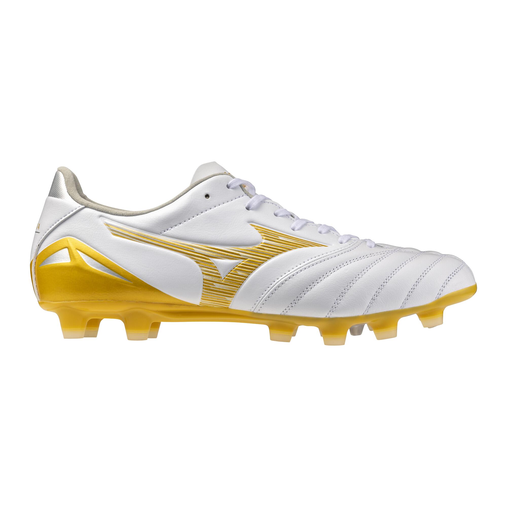 Scarpe calcio adulto MORELIA NEO IV PRO bianche oro 6/6