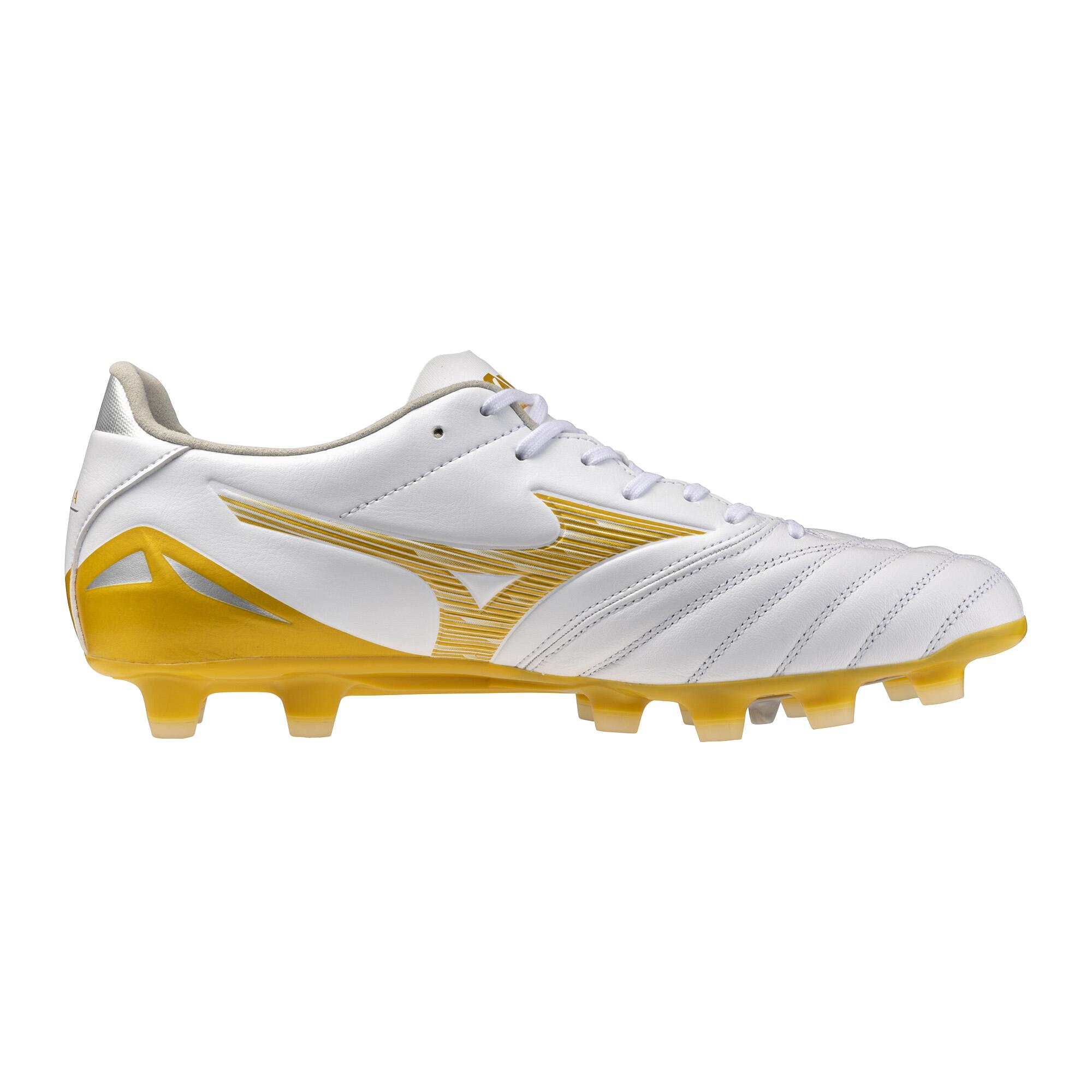 Scarpe calcio adulto MORELIA NEO IV PRO bianche oro 4/6